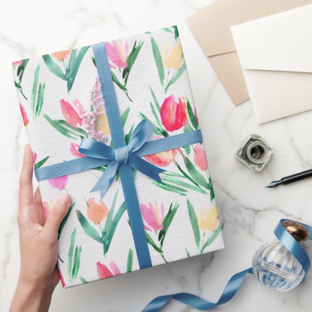 Papper för svällning av Tulip Älskare Presentpapper (Gifting)