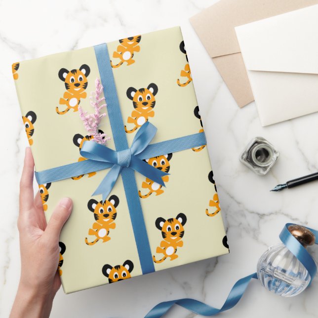 Papper för tiger Wrapping Presentpapper (Gifting)