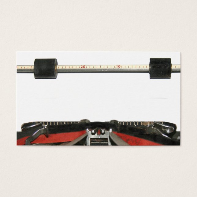 Papper för tom skrivning visitkort (Framsidan)