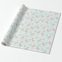 Papper för Tropical Flamingo Wrapping