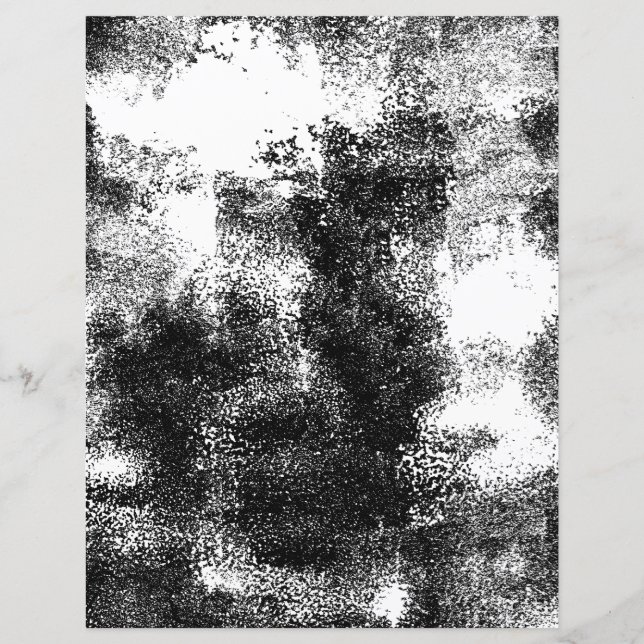 Papper för tryckt svart vit färg 2-skrapbok (Framsida)