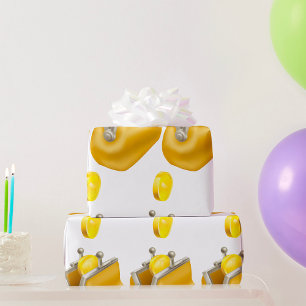 Papper för tvättning av myntpengar presentpapper