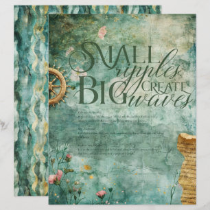 Papper för undervattensskrapa för havets havsområd