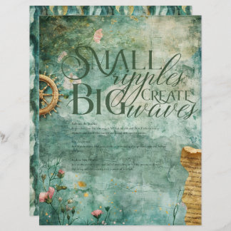 Papper för undervattensskrapa för havets havsområd