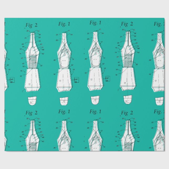 papper för utformning av Fontän-penna Presentpapper (Seam)