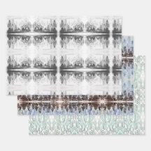 Papper för vattenfärgsåtergång till ramverkseffekt