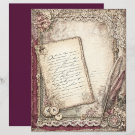 Papper för Victorian & Snöre