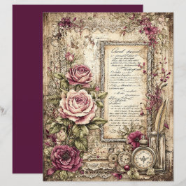 Papper för Victorian & Snöre