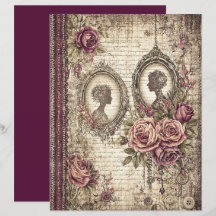 Papper för Victorian & Snöre