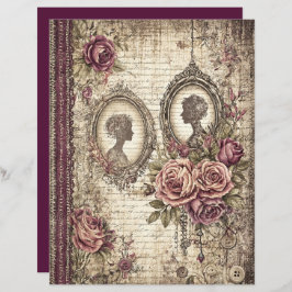 Papper för Victorian & Snöre