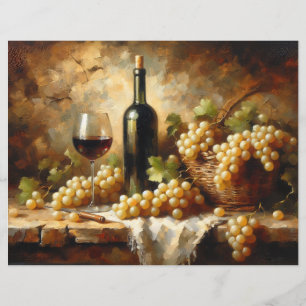 Papper för vin Cellar Vin-grafik för biografer