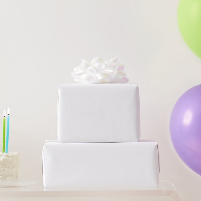 Papper för vit radbrytning presentpapper (Festgåvor)