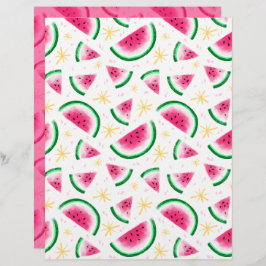 Papper för Watermelon-skrapbok
