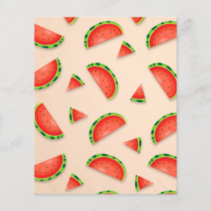 Papper för Watermelon Themon Scrapbook