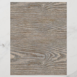 Papper för Weasted Wood Rustic Beige Scrapbook