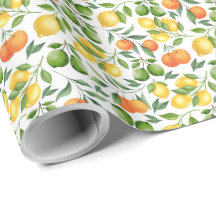 Papper förpackning av citrusfrukter