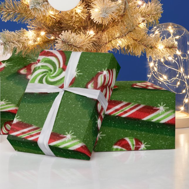 Papper förpackning av julgodis Glossy Presentpapper (Helgdagar)