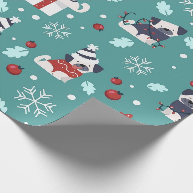 Papper förpackning av kugghjul presentpapper (Hörn)