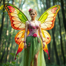 Papper förpackning av Trio Fairy Decoupage