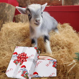 Papper förvaring av Baby Goat-jul Presentpapper