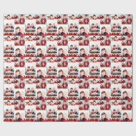 Papper fotomatomslagning presentpapper