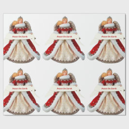 Papper fred på jorden presentpapper