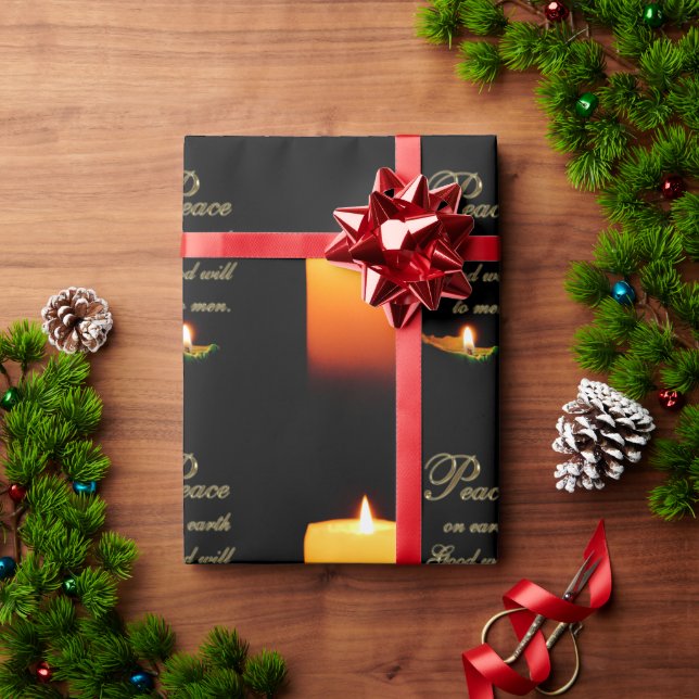 Papper fred på Juldagen Presentpapper (Julgåva)