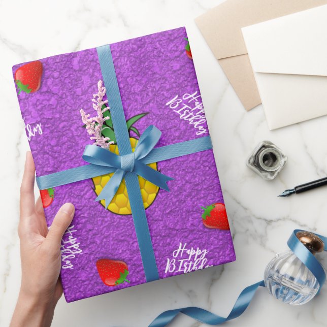 Papper frukthackning presentpapper (Gifting)