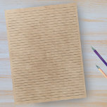 Papper gruppbehörighet - Papper bakgrund för Tan V Anteckningsblock<br><div class="desc">Anteckningsblock enligt akademins regler - Storleka Brev-sidor av standardtyp - 8, 5 x 11 tum med svart Linjer på varje sida för enkel skrivning - en Papper bärbar dator med Vintagen Tan-bakgrund</div>