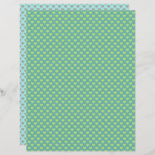 Papper Gult för små hörn Grönt