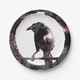 papper halloween fest-skylt