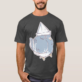 Papper Hat Pigeon T Shirt