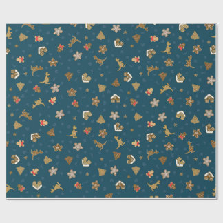 Papper Helgdag av julklappning Presentpapper