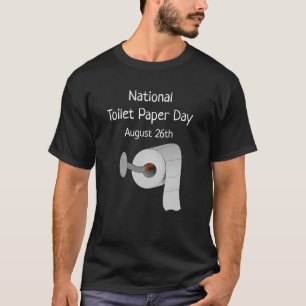 Papper Helgdag för nationella toaletter T Shirt