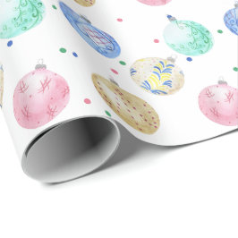 Papper helgdag för prydnadsjulafton presentpapper