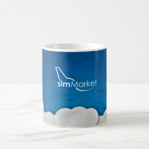 papper himmel 3 för simMarket Kaffemugg
