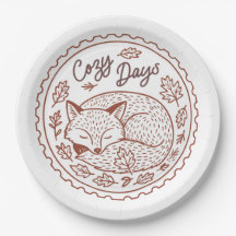 Papper Höst löv höstplatta