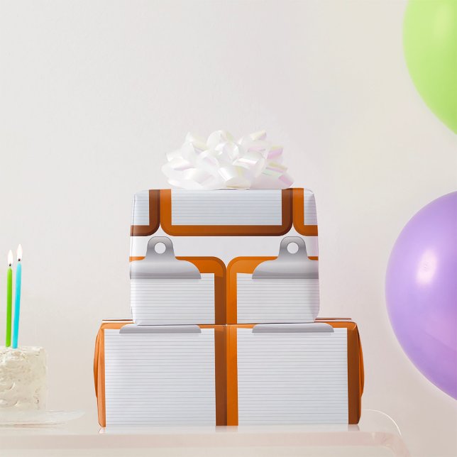 Papper i ett Urklipp Presentpapper (Skapare uppladdad)