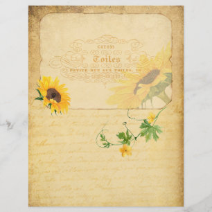 Papper i vintage-stil för scrapbook