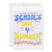 Papper inbjudan till skolan utanför Löv