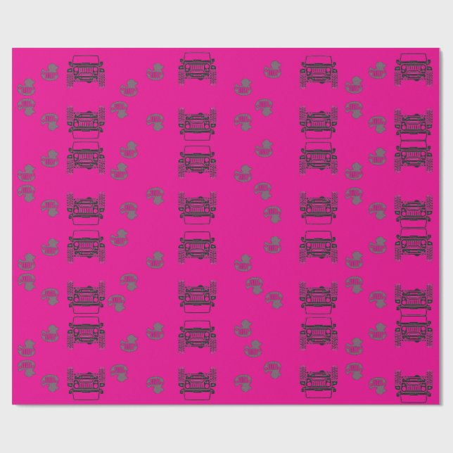 Papper inkapsling av anka Anka Presentpapper (Platt)