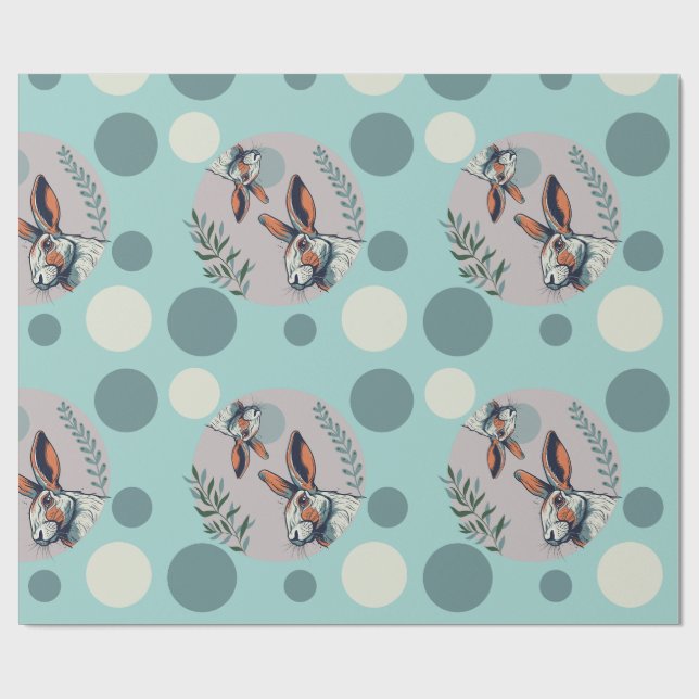 Papper inkapsling av Färgad av marskskum Presentpapper (Platt)