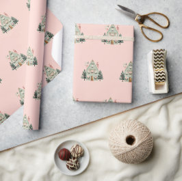 Papper inkapsling av festhus presentpapper