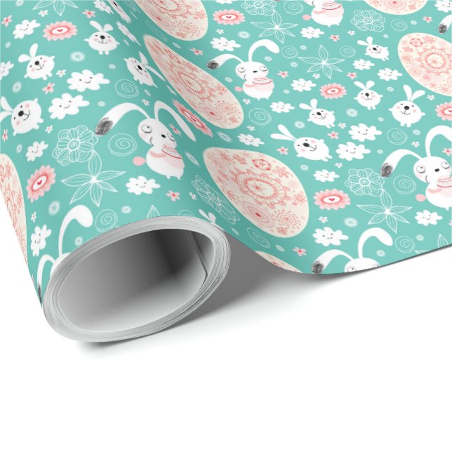 Papper inkapsling av påsk Parad Presentpapper (Rullad Hörn)