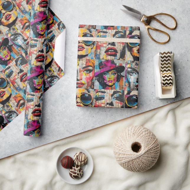 Papper inkapsling av popup-bilder presentpapper (Hantverk)