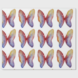 Papper inkapsling av vattenfärgsprojektionsyta för presentpapper