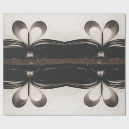 Papper inslagning av alla hjärtans dag i kärlek presentpapper