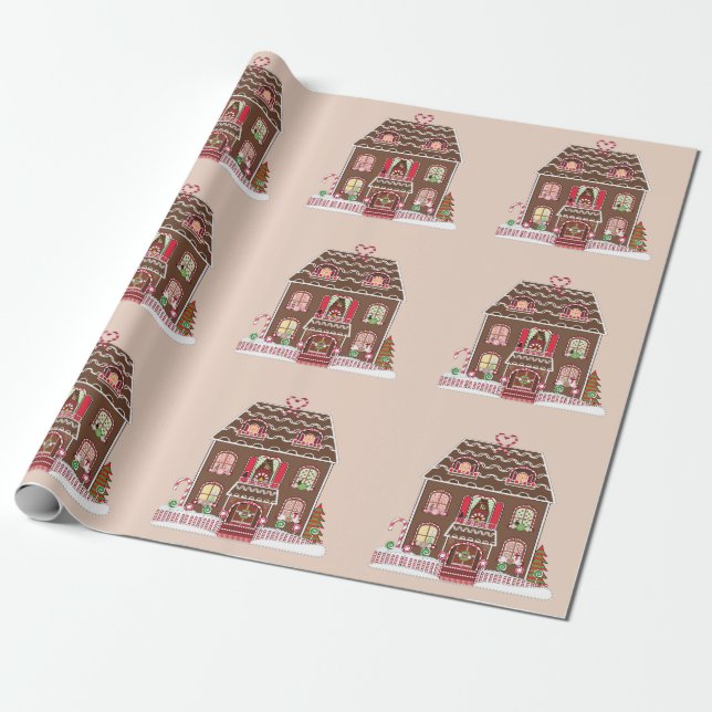 papper inslagning av bröd presentpapper (Utrullad)