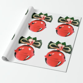 Papper inslagning av klockor, skinn och kupor presentpapper