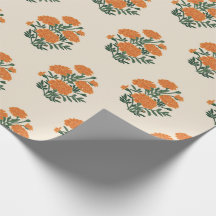 Papper inslagning av Marigold beige